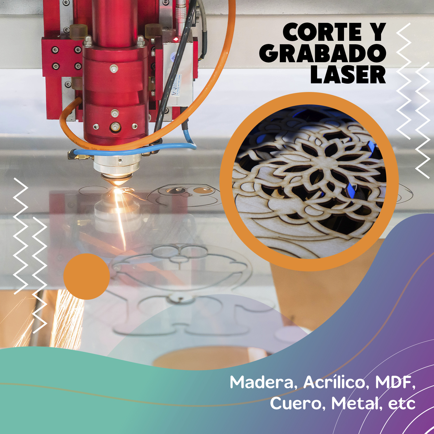 Corte y grabado laser en Querétaro